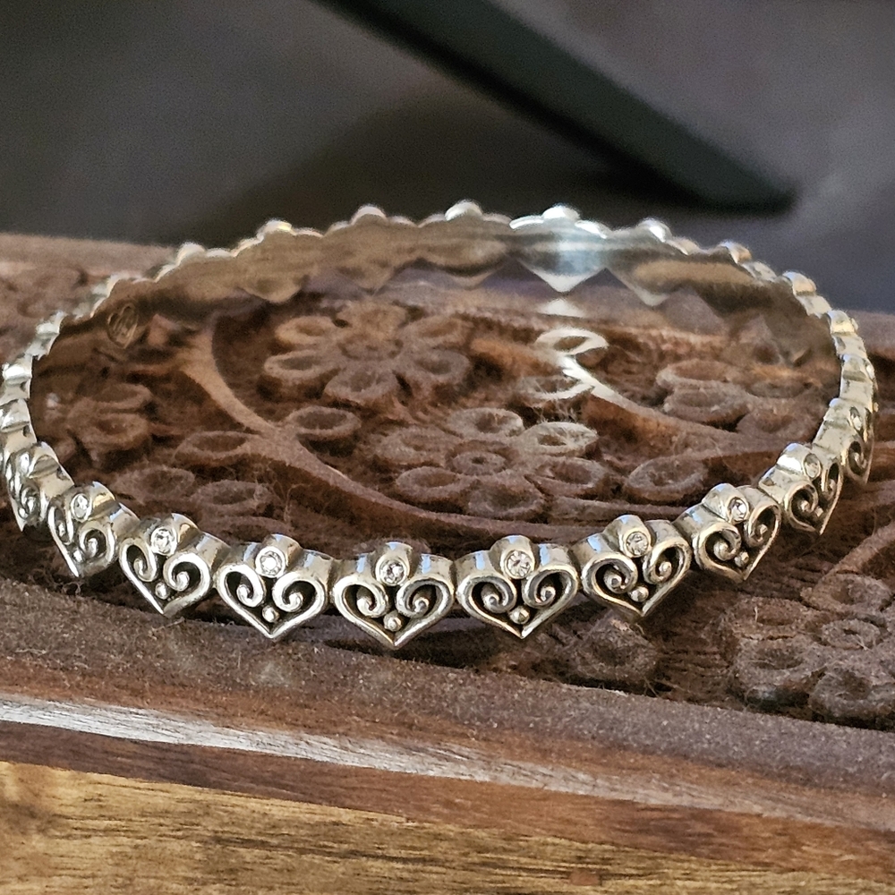 Brighton Acazar Heart Bangle Bracelet - Picture 9 of 16
